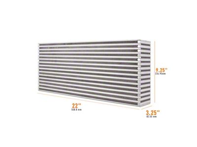 Mishimoto Universal Air-to-Air Intercooler Core - 22in / 9.25in / - MMUIC-10