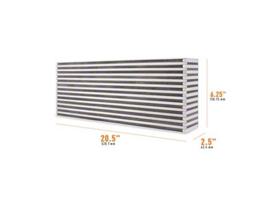 Mishimoto Universal Air-to-Air Intercooler Core - 20.5in / 6.25in / - MMUIC-15