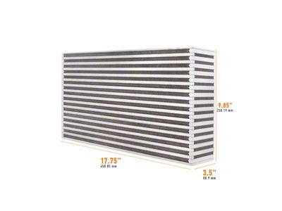 Mishimoto Universal Air-to-Air Intercooler Core - 17.75in / 9.85in / - MMUIC-17