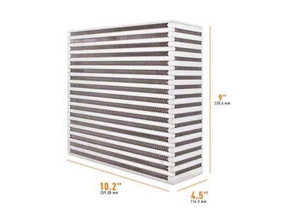 Mishimoto Universal Air-to-Air Intercooler Core - 10.2in / 9in / - MMUIC-22