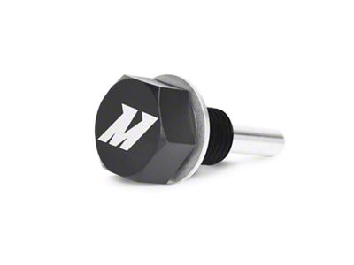 Mishimoto Magnetic Oil Drain Plug M12 x 1.5 Black - MMODP-1215B