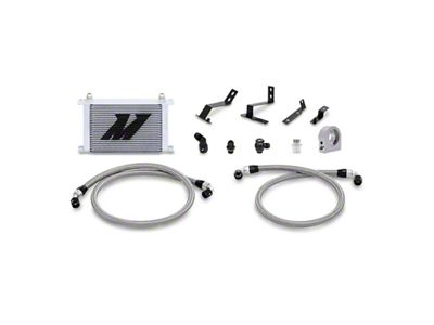 Mishimoto 2016+ Chevy Camaro Oil Cooler Kit - Silver - MMOC-CAM8-16SL