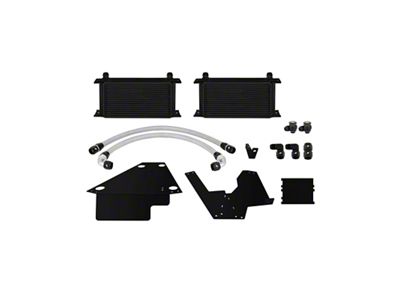 Mishimoto 08+ Mitsubishi Evolution X Black Oil Cooler Kit - MMOC-EVO-08BK