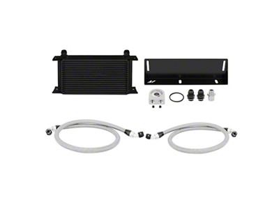 Mishimoto 79-93 Ford Mustang 5.0L Oil Cooler Kit - Black - MMOC-MUS-79BK