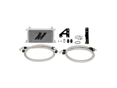 Mishimoto 15 Subaru STI Oil Cooler Kit - Silver - MMOC-STI-15