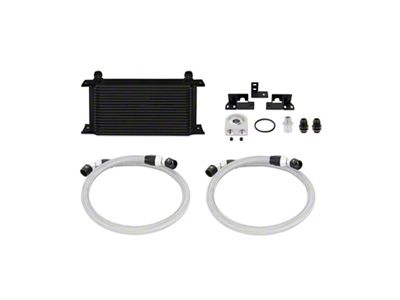 Mishimoto 07-11 Jeep Wrangler JK Oil Cooler Kit - Black - MMOC-WRA-07BK