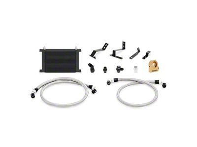 Mishimoto 2016+ Chevy Camaro Oil Cooler Kit w/ Thermostat - MMOC-CAM8-16TBK