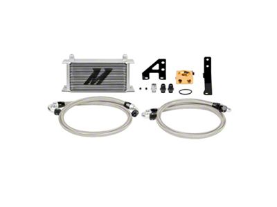 Mishimoto 15 Subaru STI Thermostatic Oil Cooler Kit - Silver - MMOC-STI-15T