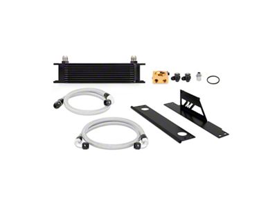 Mishimoto 02-05 Subaru WRX/STi Thermostatic Oil Cooler Kit - Black - MMOC-WRX-01TBK