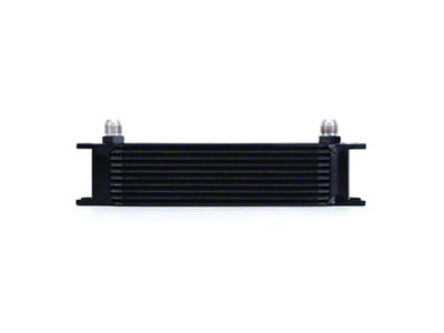 Mishimoto Universal 10 Row Oil Cooler - Black - MMOC-10BK