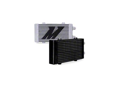 Mishimoto Universal Small Bar and Plate Dual Pass Silver Oil - MMOC-DP-SSL