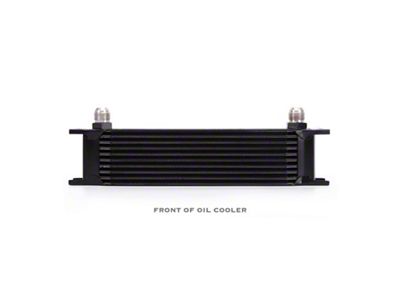Mishimoto Universal 10 Row Oil Cooler Kit - Black - MMOC-UBK