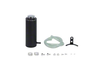 Mishimoto Aluminum Coolant Reservoir Tank - Wrinkle Black - MMRT-CAWBK