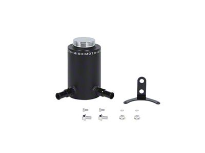 Mishimoto Aluminum Power Steering Reservoir Tank - Wrinkle Black - MMRT-PSAWBK