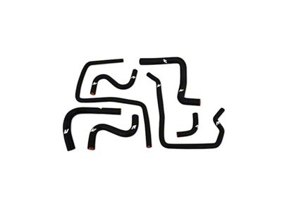Mishimoto 06-07 Subaru STI / 06-07 WRX Black Silicone Ancillary - MMHOSE-SUB-ANC4BK