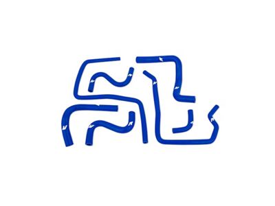 Mishimoto 04-07 Subaru STI / 06-07 WRX Blue Silicone Ancillary - MMHOSE-SUB-ANC4BL
