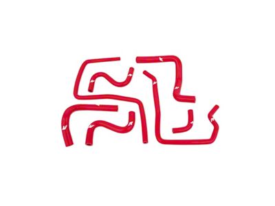 Mishimoto 04-07 Subaru STI / 06-07 WRX Red Silicone Ancillary - MMHOSE-SUB-ANC4RD