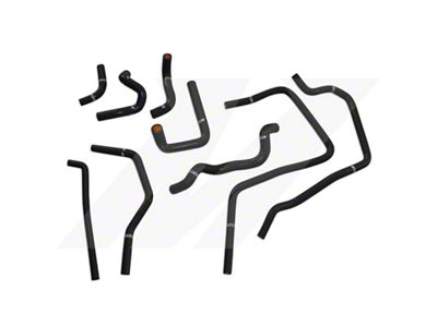 Mishimoto 01-05 Subaru WRX Black Silicone Ancillary Hoses - MMHOSE-SUB-ANCBK