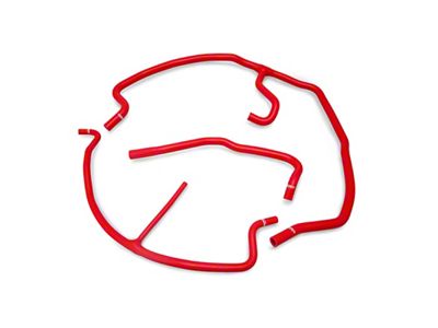 Mishimoto 09-14 Chevy Corvette Red Silicone Ancillary Hose Kit - MMHOSE-VET-09ANCRD