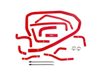 Mishimoto 2015 Subaru WRX Red Silicone Radiator Coolant Ancillary Hoses - MMHOSE-WRX-15ANCRD