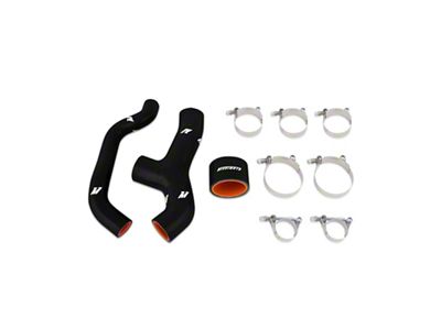 Mishimoto 06-07 Subaru WRX Black Silicone Intercooler Hoses - MMHOSE-SUB-INT6BK