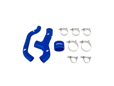 Mishimoto 06-07 Subaru WRX Blue Silicone Intercooler Hoses - MMHOSE-SUB-INT6BL