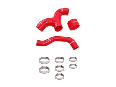 Mishimoto 02-05 Subaru WRX Red Silicone Intercooler Hoses - MMHOSE-SUB-INTRD