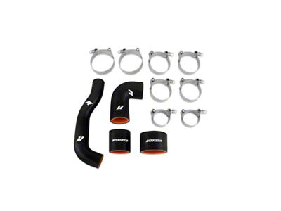 Mishimoto 04-07 Subaru WRX STI STI only JDM Black Silicone - MMHOSE-SUBJ-INT4BK