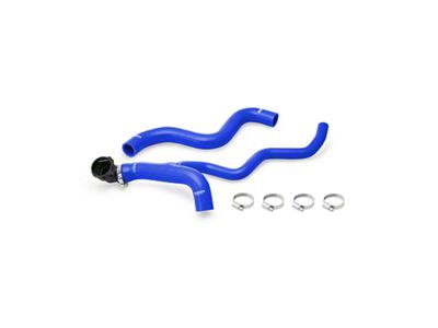 Mishimoto 2012+ Fiat 500 Non-Turbo Blue Silicone Radiator Hose Kit - MMHOSE-500NA-12BL