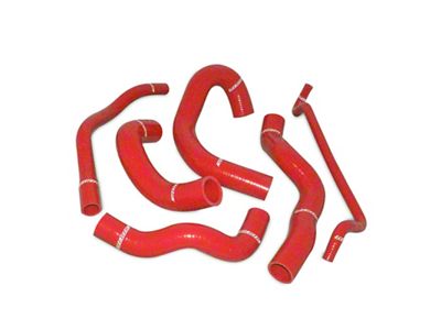 Mishimoto 05-06 Ford Mustang GT V8 / 05-10 GT500 Red - MMHOSE-MUS-05RD