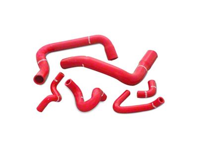 Mishimoto 86-93 Ford Mustang Red Silicone Hose Kit - MMHOSE-MUS-86RD