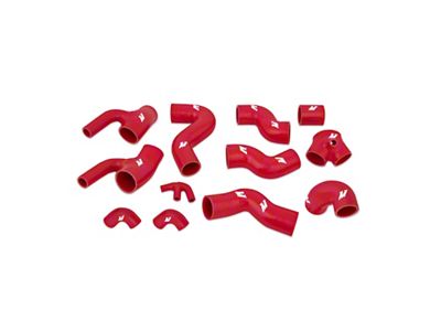 Mishimoto 97-02 Audi S4 Turbo Red Silicone Hose Kit - MMHOSE-S4-97TRD