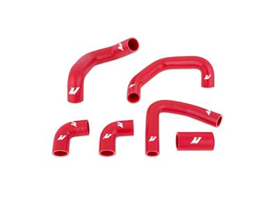 Mishimoto 90-95 Chevy Corvette ZR1 Red Silicone Hose Kit - MMHOSE-VET-90RD
