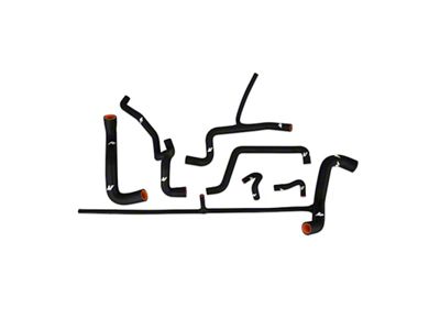 Mishimoto 92-94 Volkswagen Corrado VR6 Black Silicone Hose Kit - MMHOSE-VR6-92BK