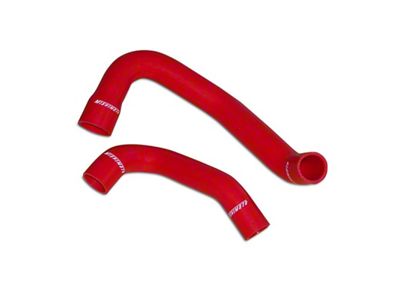 Mishimoto 97-04 Jeep Wrangler 6cyl Red Silicone Hose Kit - MMHOSE-WR6-97RD
