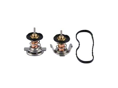 Mishimoto Ford 6.4L Powerstroke High-Temperature Thermostat Set of 2 - MMTS-F2D-08H