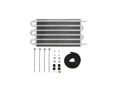 Mishimoto Universal Transmission Fluid Cooler; 12-Inch x 7.50-Inch x 0.75-Inch (Universal; Some Adaptation May Be Required)