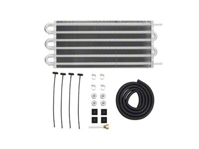 Mishimoto Universal Transmission Fluid Cooler; 15-Inch x 7.50-Inch x 0.75-Inch (Universal; Some Adaptation May Be Required)