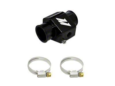 Mishimoto Water Temp. Sensor Adapter 28mm Black - MMWHS-28-BK