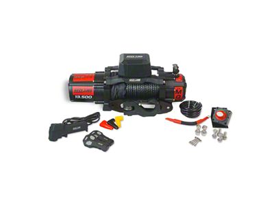 Mojab Offroad MO13.5 Series Electric Winch with Synthetic Rope (Universal; Some Adaptation May Be Required)