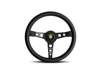 MOMO USA Prototipo 6C Steering Wheel 350 mm - Black Leather/Gry - PRO35BK1C