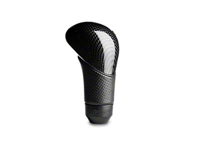 MOMO USA Shadow Shift Knob - Black Airleather; Carbon Effect Insert - SUBKCA
