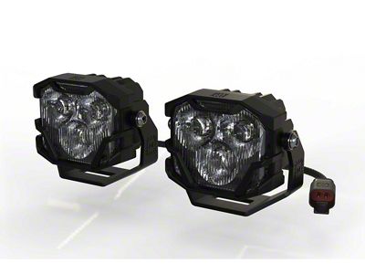 Morimoto 4Banger Surface-Mount Kit: HXB White Wide Beam - 4B-SURF-1010
