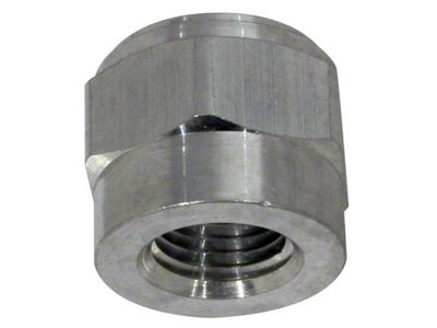 Moroso 1/4in NPT Female Weld-On Bung - Aluminum - Single - 22725