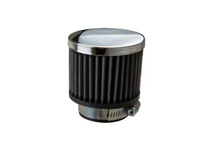 Moroso 1.75in ID Non-Hooded Valve Cover Breather - 68865