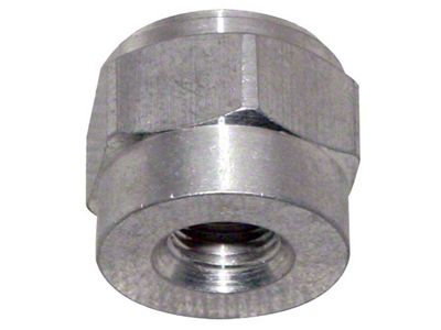 Moroso 1/8in NPT Female Weld-On Bung - Aluminum - Single - 22724