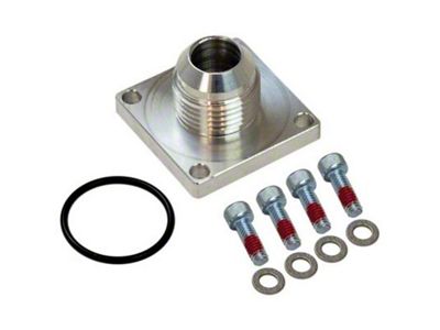 Moroso 10AN Male 4-Bolt Square Flange Dry Sump Square Base - 22750