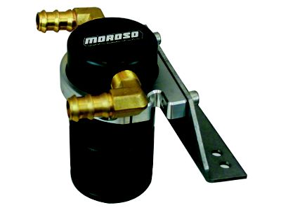Moroso 11-14 Ford F-150 EcoBoost/5.0L Air/Oil Separator Catch Can - 85677