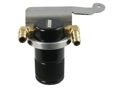 Moroso 11-14 Ford Mustang V6 Air/Oil Separator Catch Can - 85639