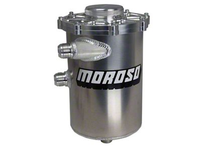 Moroso 13in Tall 7in Dia 5qt Dry Sump Tank - 22611